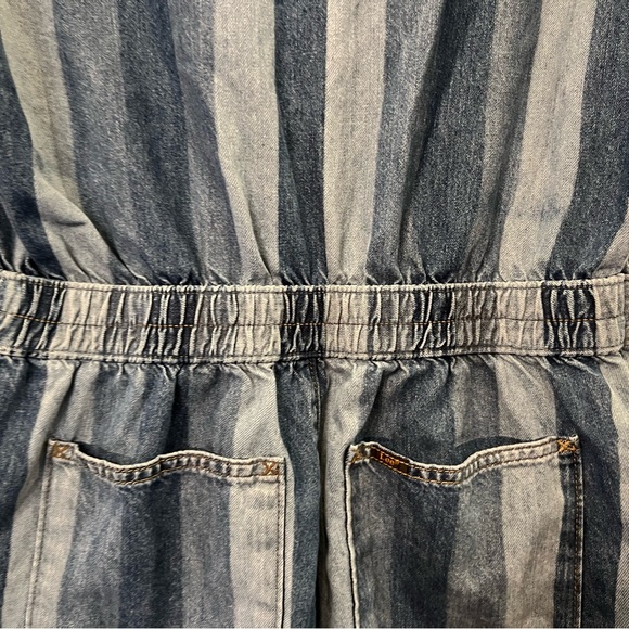 Lee Denim Strip Romper - Picture 8 of 9